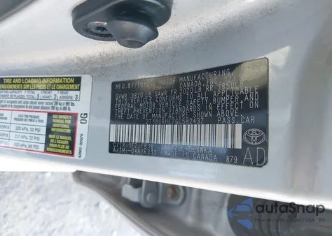 2016 Toyota Corolla Le Plus из США, поврежденный, VIN 2T1BURHE7GC582437